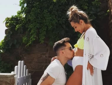 Λευτέρης Πετρούνιας- Βασιλική Μιλλούση: Συγκινητική φωτογραφία για το πρώτο τους παιδί (φωτο)